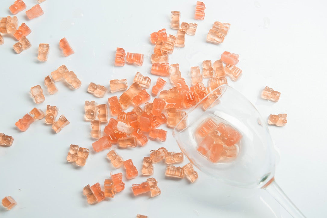 French Rosé Wine Gummy Gourmet Lollies (assorted)