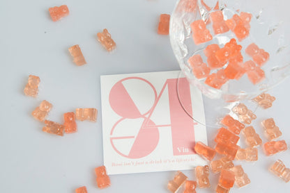 French Rosé Wine Gummy Gourmet Lollies (assorted)